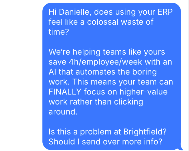 fuck your AI slop: 5 rules of writing cold messages that actually get sales