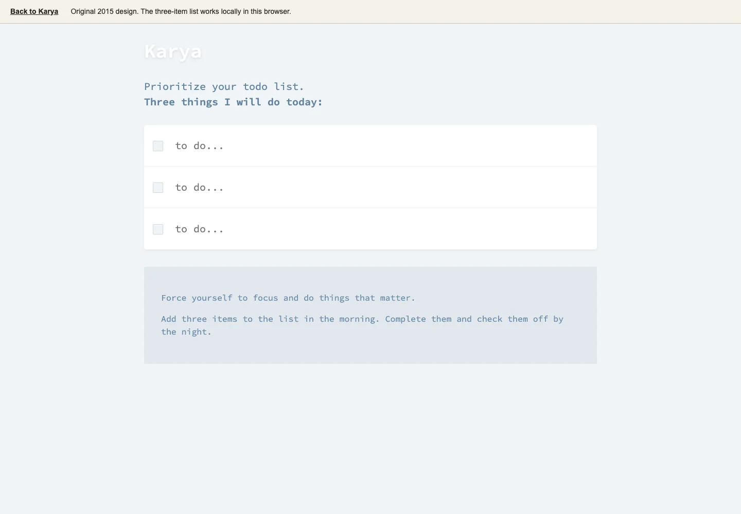 Karya archive preview