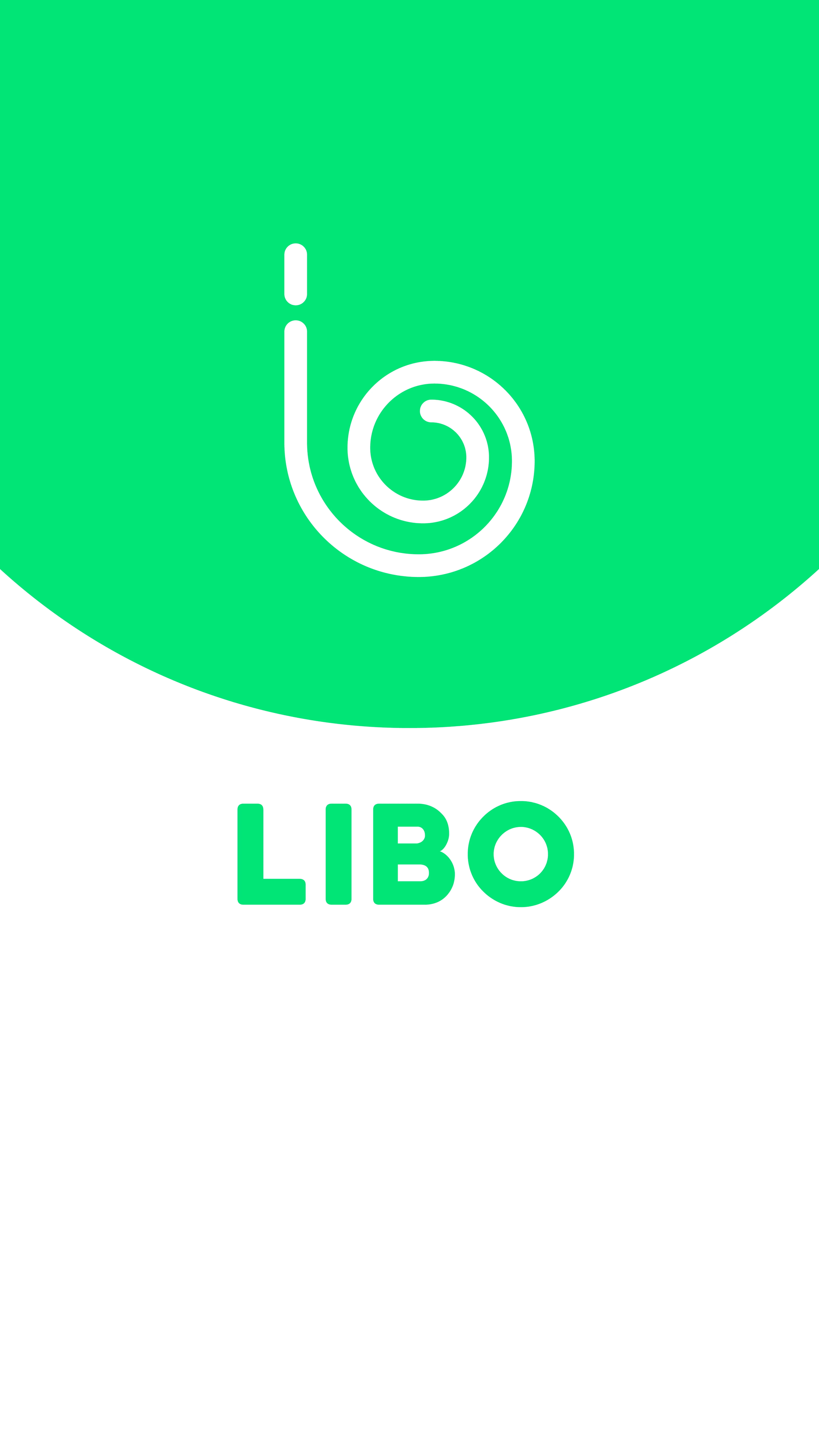 An original Libo mobile screen.