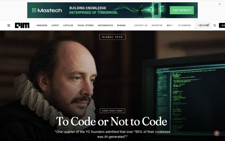 Analytics India Magazine: To Code or Not to Code